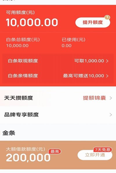 白条加油额度，扫码可获取吗？